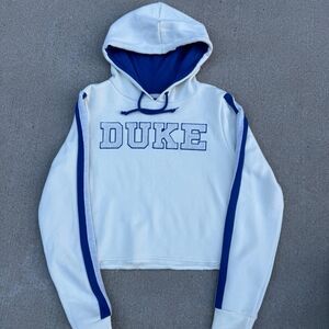 MEDIUM CROPPED DUKE UNIVERSITY HOODIE - NEW
